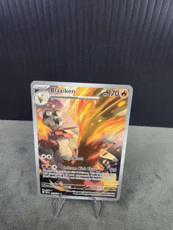Blaziken 192/182 Sv10: Destined Rivals Illustration Rare (IR) Holo Pokemon TCG - Image 4