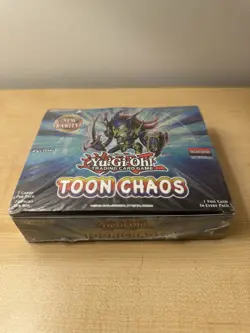 Yugioh Toon Chaos TOCH 1st Edition Booster Box SEALED - Image 2
