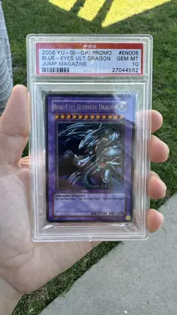 PSA 10 Blue-Eyes Ultimate Dragon JMP-EN005 Yu-Gi-Oh! *LOW POP* - Image 1