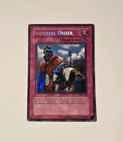 Yugioh Imperial Order PSV-104 Pharaoh's Servant Secret Rare LP - Image 1