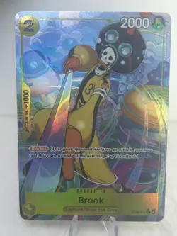 One Piece Brook ST29-011 FULL ART Starter Deck 29 Egghead Foil - Image 1