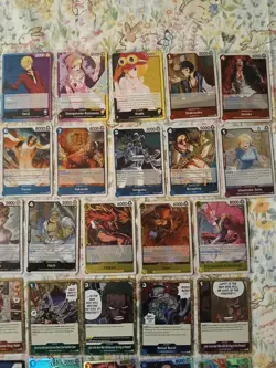 One Piece TCG English Lot ×37 OP12 Leaders, Foils, SR (No Duplicates) - Image 3