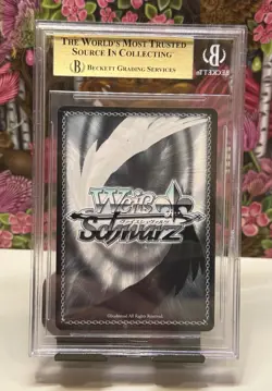 Signed Weiss Schwarz Azur Lane Pamiat Merkuria AZL/S102-099SP SP Foil JP BGS 10 - Image 2