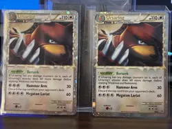 2 Ursaring Prime 89/95 Unleashed Holo LP HGSS Pokemon Card TCG LP - Image 1