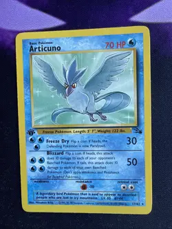 Articuno [1ST EDITION] - Non-Holo Rare - Fossil Set 2/62 - Image 1