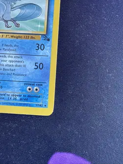 Articuno [1ST EDITION] - Non-Holo Rare - Fossil Set 2/62 - Image 4