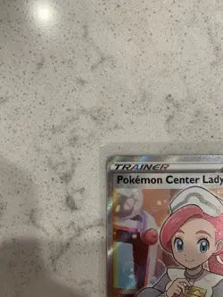Pokemon TCG Pokemon Center Lady Full Art Rare 185/185 2020 NM/Mint Condition - Image 4