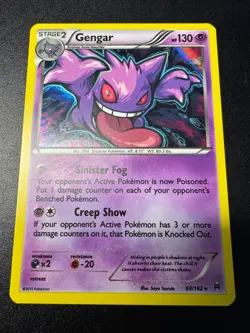 Gastly (XY132 Promo) + Gengar (BREAKthrough 60/162, Holo Rare) - Pokemon TCG - Image 4