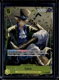 2025 One Piece The Best Vol. 2 Sabo Promo #P-073 - Image 1