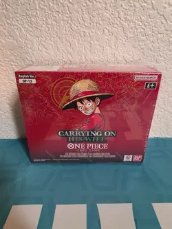 Bandai One Piece Card Game Carrying On His Will OP-13 Booster Box English - Image 1