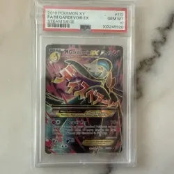 PSA 10 M Gardevoir EX Full Art 112/114 X&Y 2016 Steam Siege Pokemon Card - Image 1