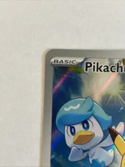 Pokemon Card Pikachu Svp Black Star Promos SVP027 Holo Promo Full Art #27 NM - Image 5