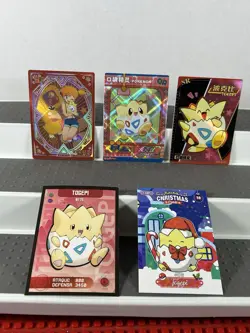 Pokemon Lot of Cards and Stickers All Togenic #176 Only Pokemon Lot of 20 - Image 4