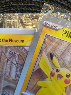 4X Brand New Sealed - Pokemon TCG Pikachu At The Museum Promo Card - Image 3
