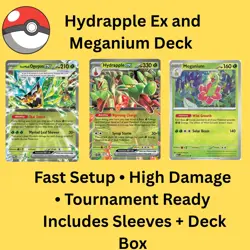 Hydrapple ex Pokemon TCG Deck – Tournament Ready – 60 Cards - Image 1