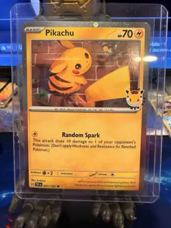 Pikachu (Pokemon Day 2026) Common Miscellaneous Cards & Products 051/162 NM - Image 1