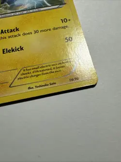 Pikachu Libre 14/30- Trainer Kit Set - Pokemon Card - MP - Image 3