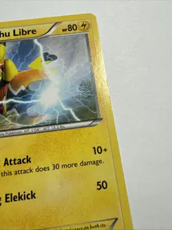Pikachu Libre 14/30- Trainer Kit Set - Pokemon Card - MP - Image 4