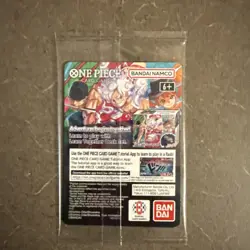 One Piece Monkey D. Luffy US College Basketball Promo Card - Image 2