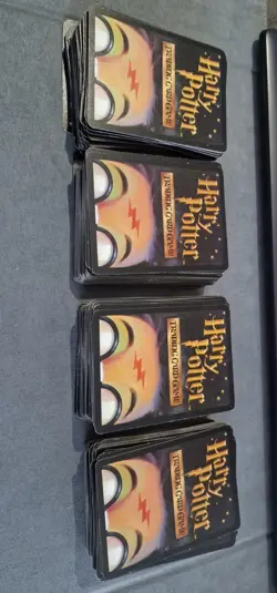 Harry Potter TCG Base Set And Other 2001 Set Card Bundle Of Nearly 300 Cards LP - Image 1