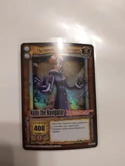 Bandai One Piece CCG Card Nami The Navigator The Smooth-Talking Navigator Holo - Image 2