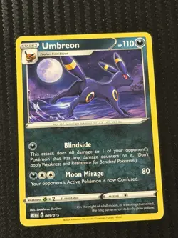 Umbreon Promo McDonald's Promos 2024 #009/015 tcg Pokemon Card NM - Image 1