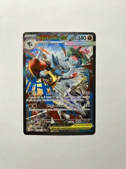 Mega Lucario EX 179/132 Pokemon Card Mega Evolution Near Mint - Image 2