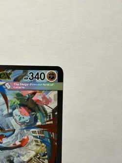 Mega Lucario EX 179/132 Pokemon Card Mega Evolution Near Mint - Image 4