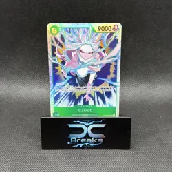 One Piece CCG Carrot Character Card EB04-013 Holo 9000 Power - Image 1