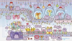 Pokemon Ditto Playmat Desk Mat 60x35cm Trading Card Game TCG Mat Korea - Image 1