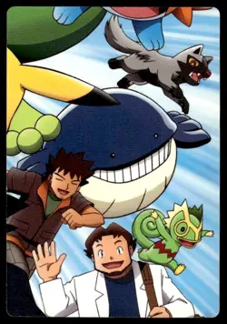 Lotad Adventure Card 013 Zukan Carddass Pokemon Japanese ~ MP - Image 2