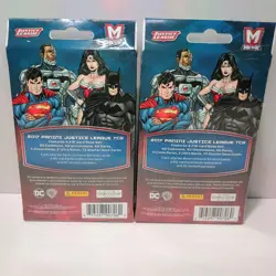 DC Justice League Panini MetaX TCG Card Game Starter 2 Deck Lot Brand New - Image 2