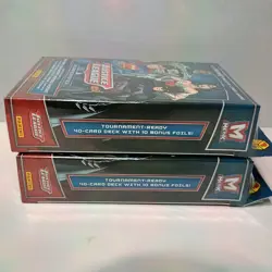 DC Justice League Panini MetaX TCG Card Game Starter 2 Deck Lot Brand New - Image 3