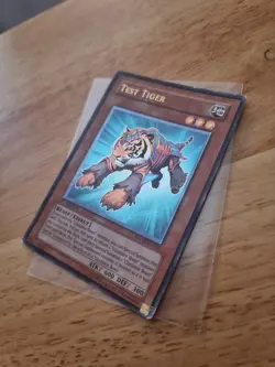 Yugioh Cards Test Tiger GLAS-EN082 Ultimate Rare 1st Edition - Image 3