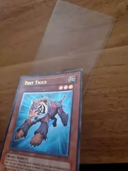 Yugioh Cards Test Tiger GLAS-EN082 Ultimate Rare 1st Edition - Image 4
