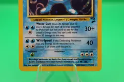 Poliwrath Base Set 15/130 Rare Holo Pokemon Card 1999 WOTC - Played MP - Image 4