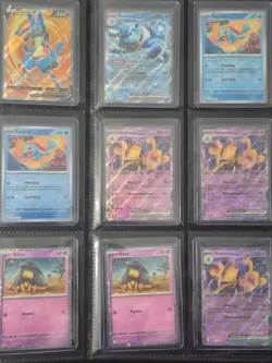 Pokemon Binder Collection Scarlet Violet Cards All Near Mint Excellent Condition - Image 4