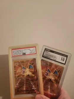 Two Charizard Gold Cards - Image 1
