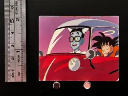 Son Goku Dragon Ball Mini Card AMADA #43 Vintage Japanese JAPAN Very Rare - Image 2