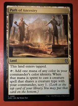 MTG, AETHERDRIFT: PATH OF ANCESTRY COMMON REGULAR, 0061, DRC, NM - Image 1