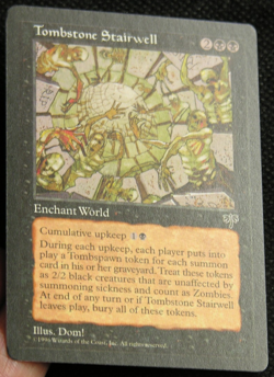 Tombstone Stairwell - MtG Magic the Gathering - Mirage *NM* - Image 4
