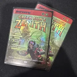 Green Sun’s Zenith 0127 Foil NM Pack Fresh EOE Special Guest, Priced for One - Image 1