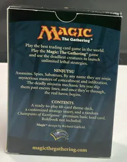 Magic The Gathering Betrayers Of Kamigawa Ninjutsu Theme Deck - Image 2