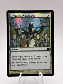 Swords to Plowshares 2/20 Foil From the Vault: Twenty MTG NM - Image 1