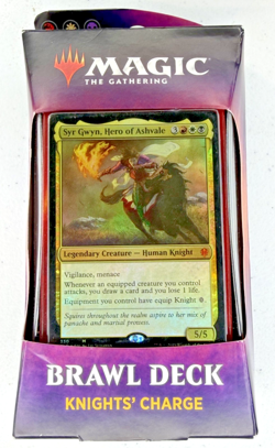 MTG ~ Throne Of Eldraine Brawl Deck ~ Knights' Charge ~ Sealed New - Image 1
