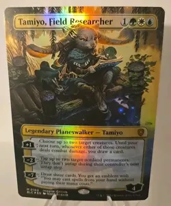 Tamiyo, Field Researcher (Borderless) MTG Commander: Bloomburrow Foil - Image 1