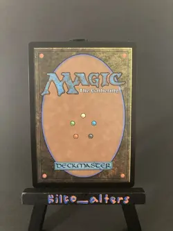 MTG Hand Painted Alter: SWAMP Magic The Gathering Demon Girl - kilco_alters - Image 2