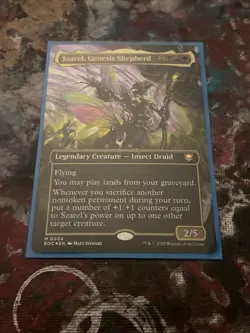 Szarel, Genesis Shepherd (Borderless) Commander: Edge of Eternities Foil - Image 2