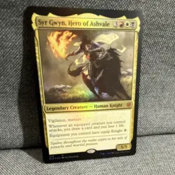 MTG - Syr Gwyn, Hero of Ashvale Legendary Creature Foil Throne of Eldraine - Image 1