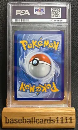 2025 Pokemon Destined Rivals EN Rocket’s Moltres Stamped UPC 229 PSA 10 P2 - Image 2